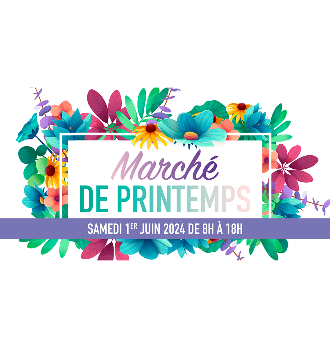 Ouverture des inscriptions pour le Marché de Printemps !