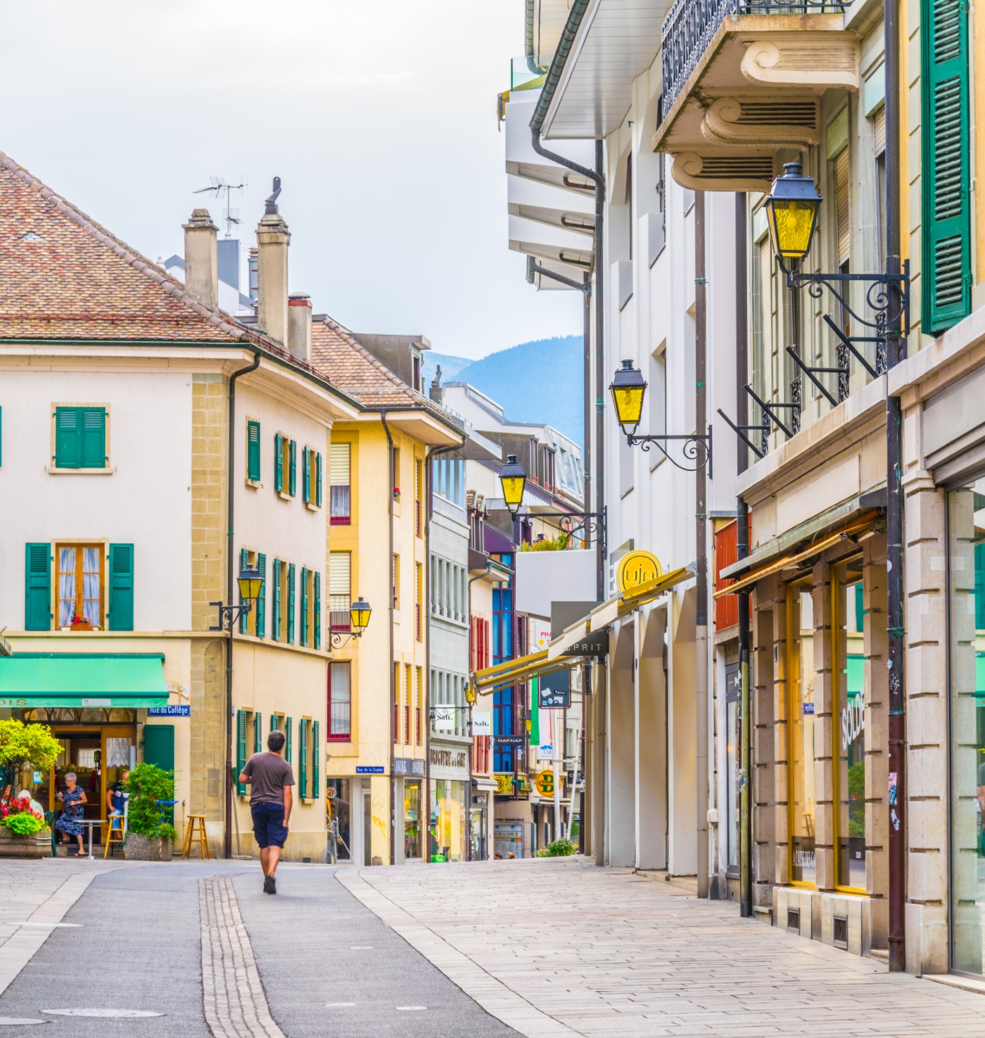 Mobilité et commerce à Nyon