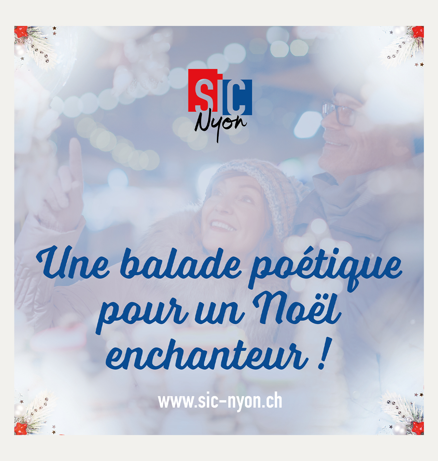 Une balade poétique pour un Noël enchanteur à Nyon!
